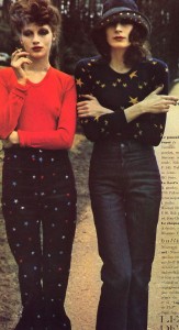 Anjelica Huston and Ingmari Lamy